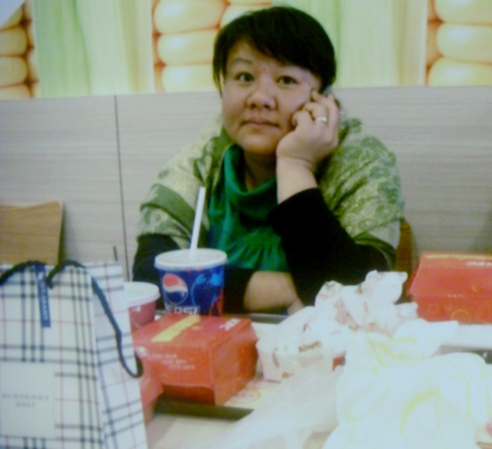 心如止水。藍(lán)