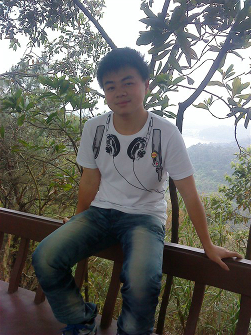 傻傻的我