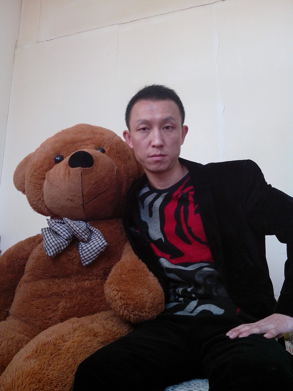 我在路上等着??