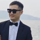笑看日落
