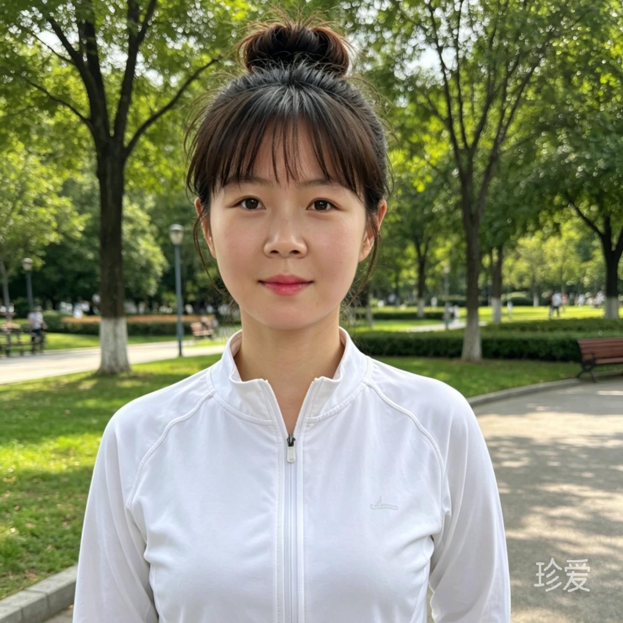 微笑一下