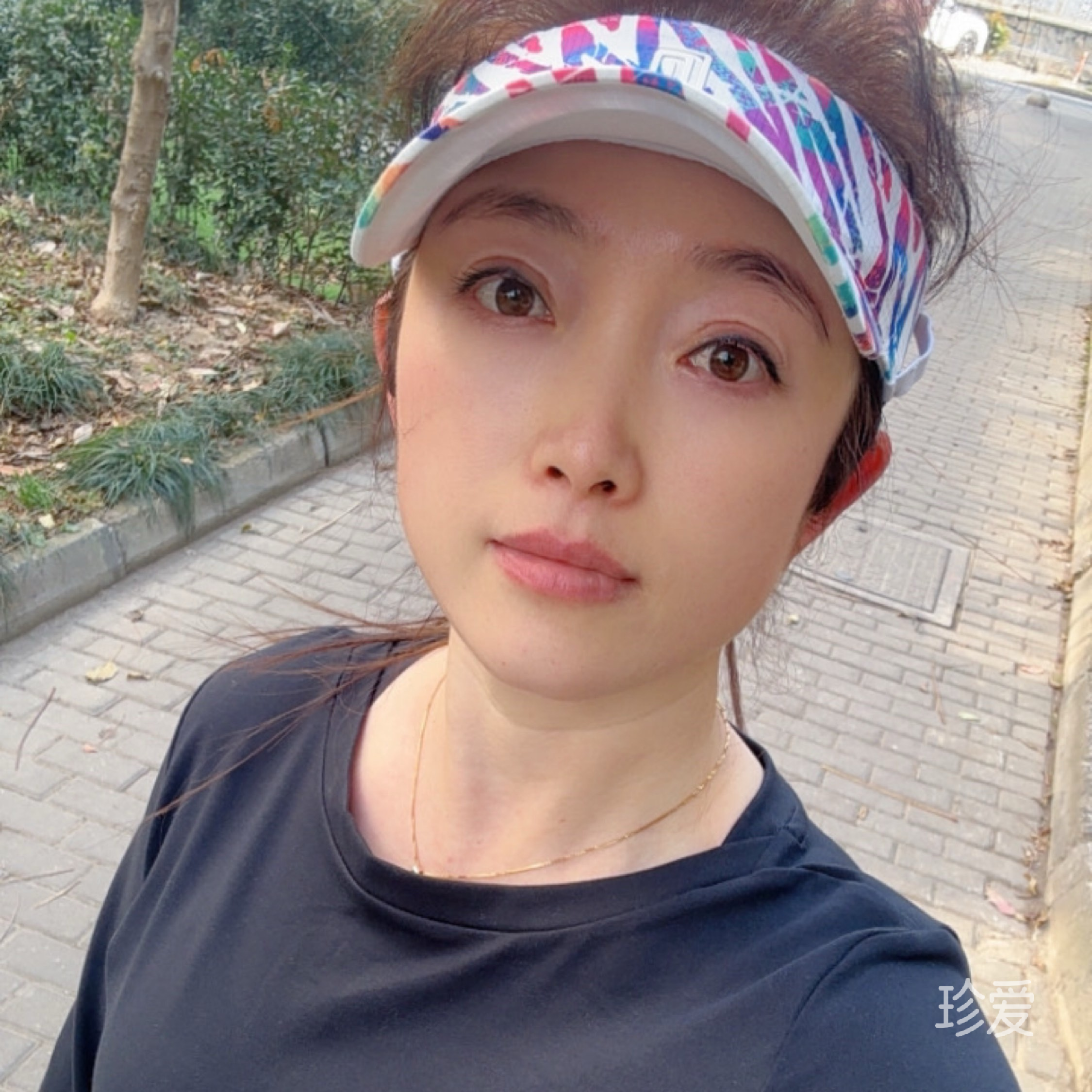 热爱跑步的女生