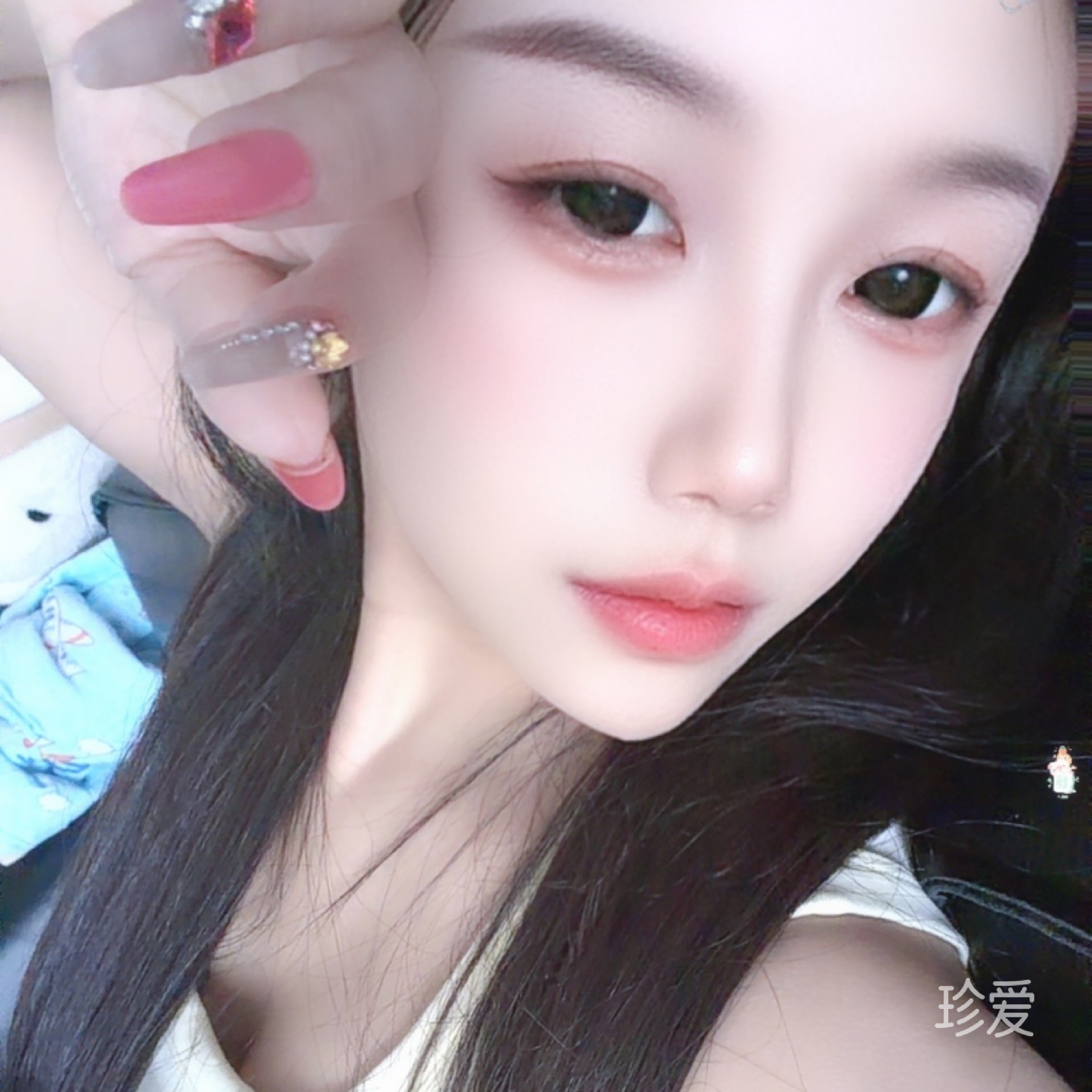 他眼睛会笑