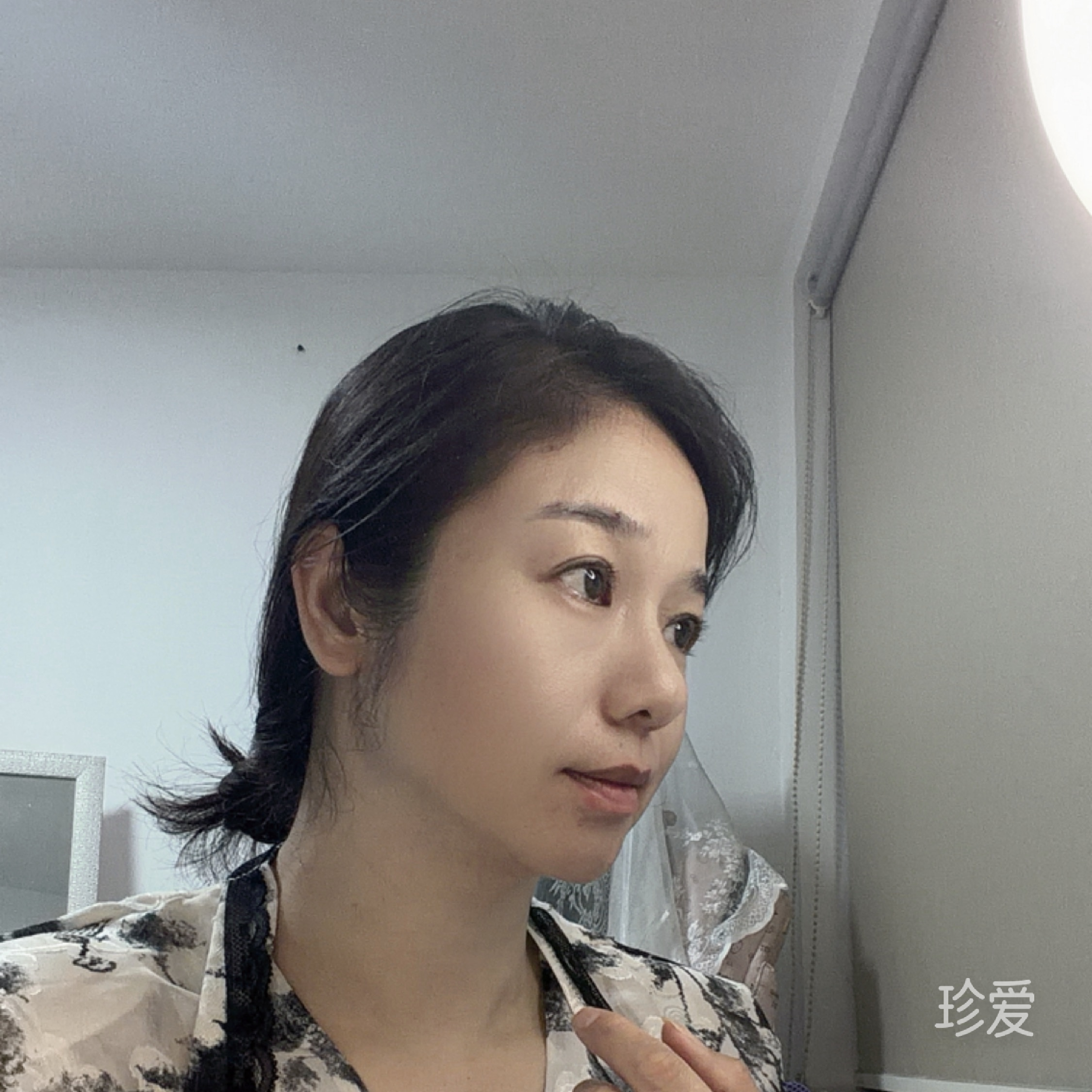 雨中的泪