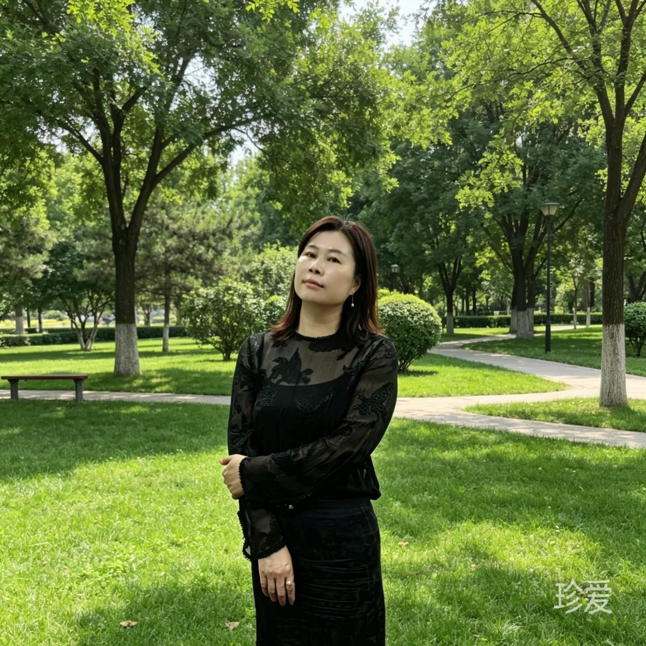 她
