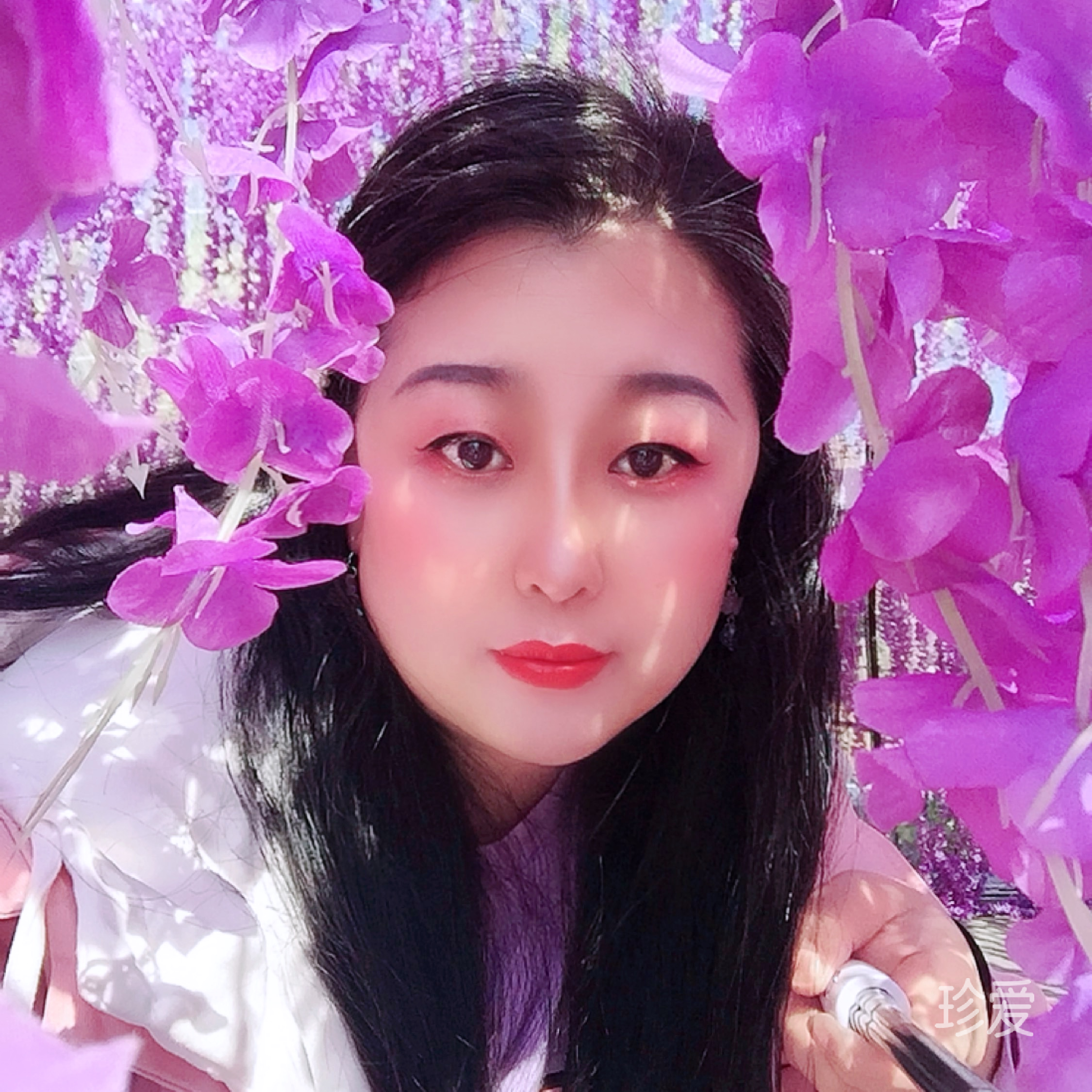 美丽的许愿少女