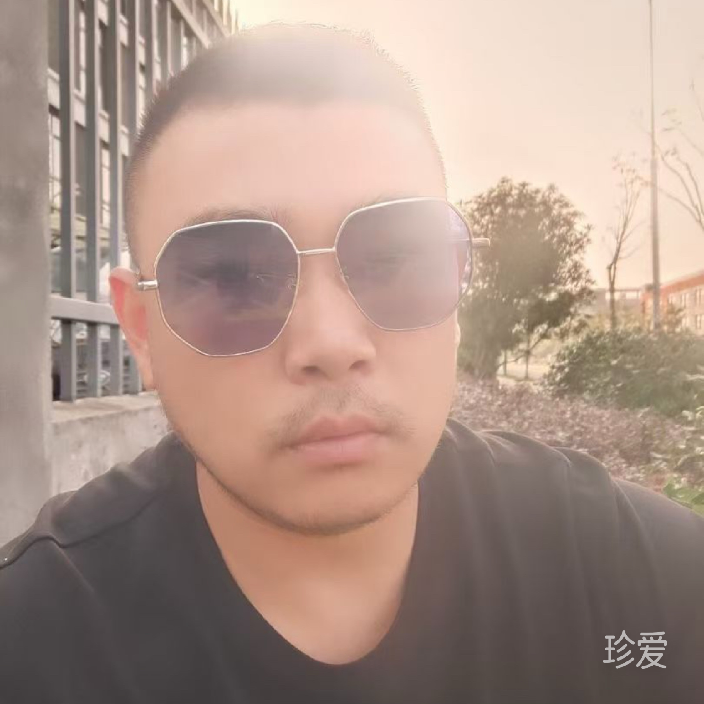 悠然仰望星空