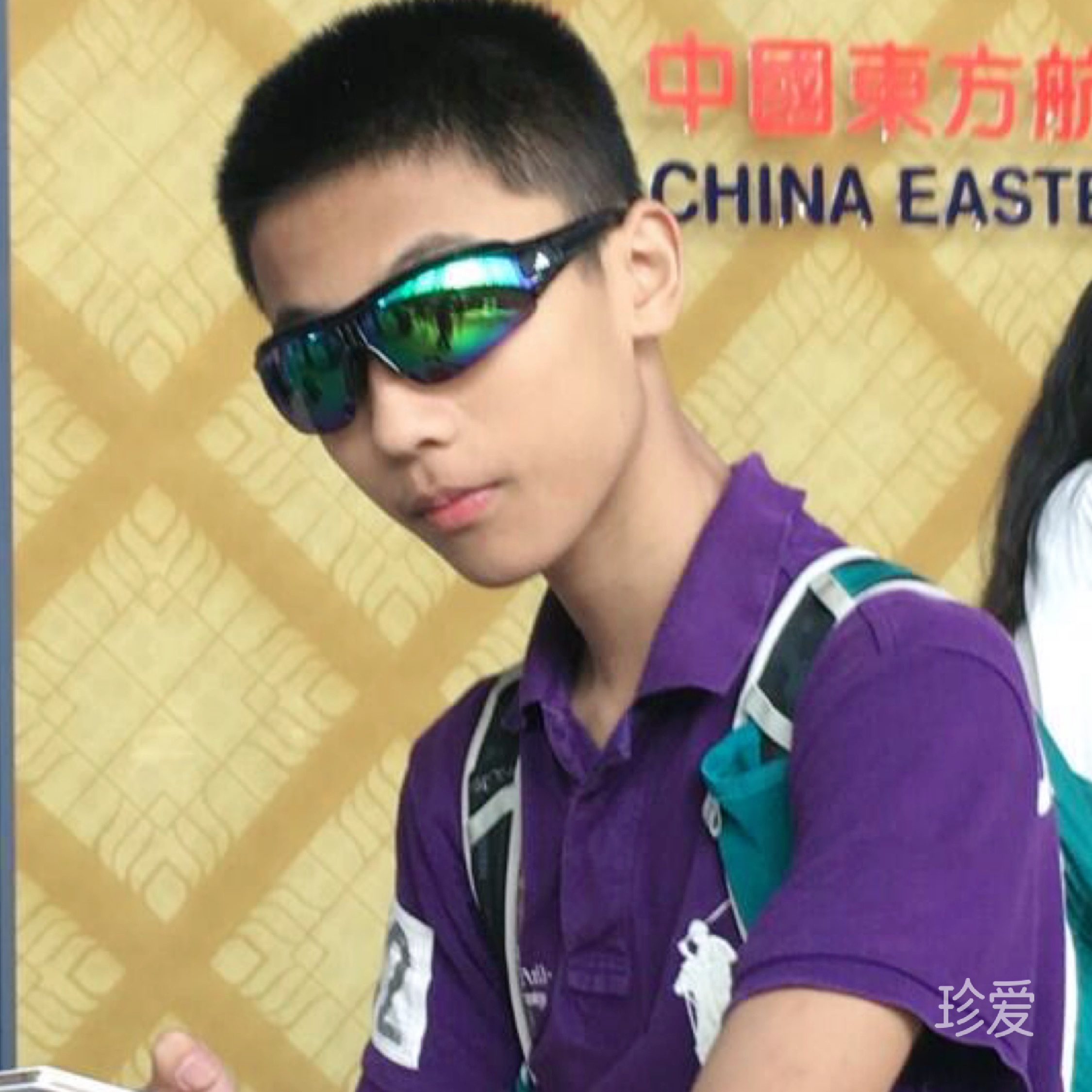 一个男生