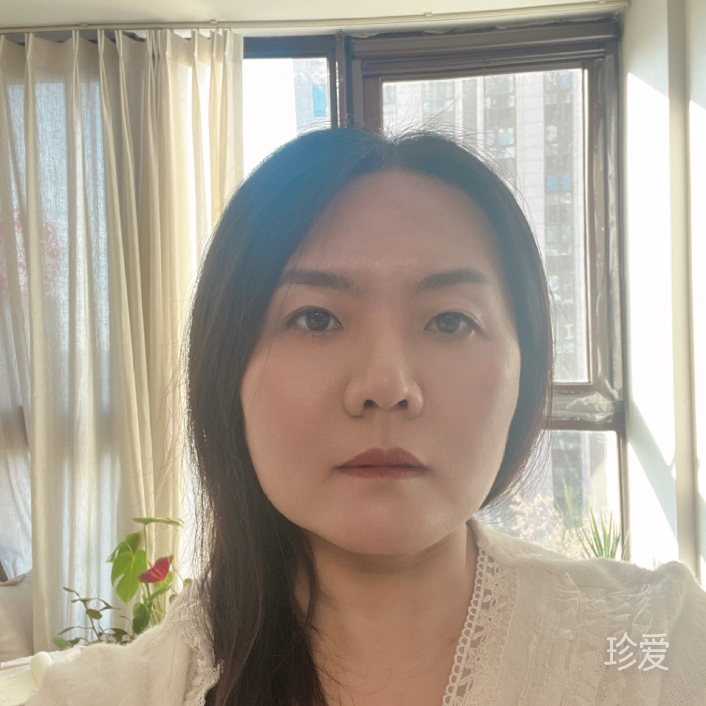转身微笑