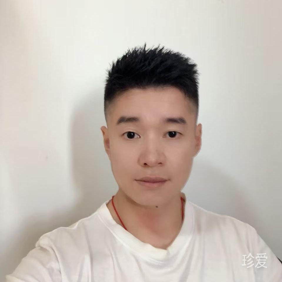 一个人在走