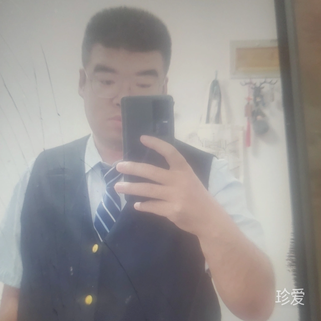 冬天的青松