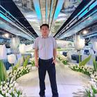 穿過樹叢的陽光