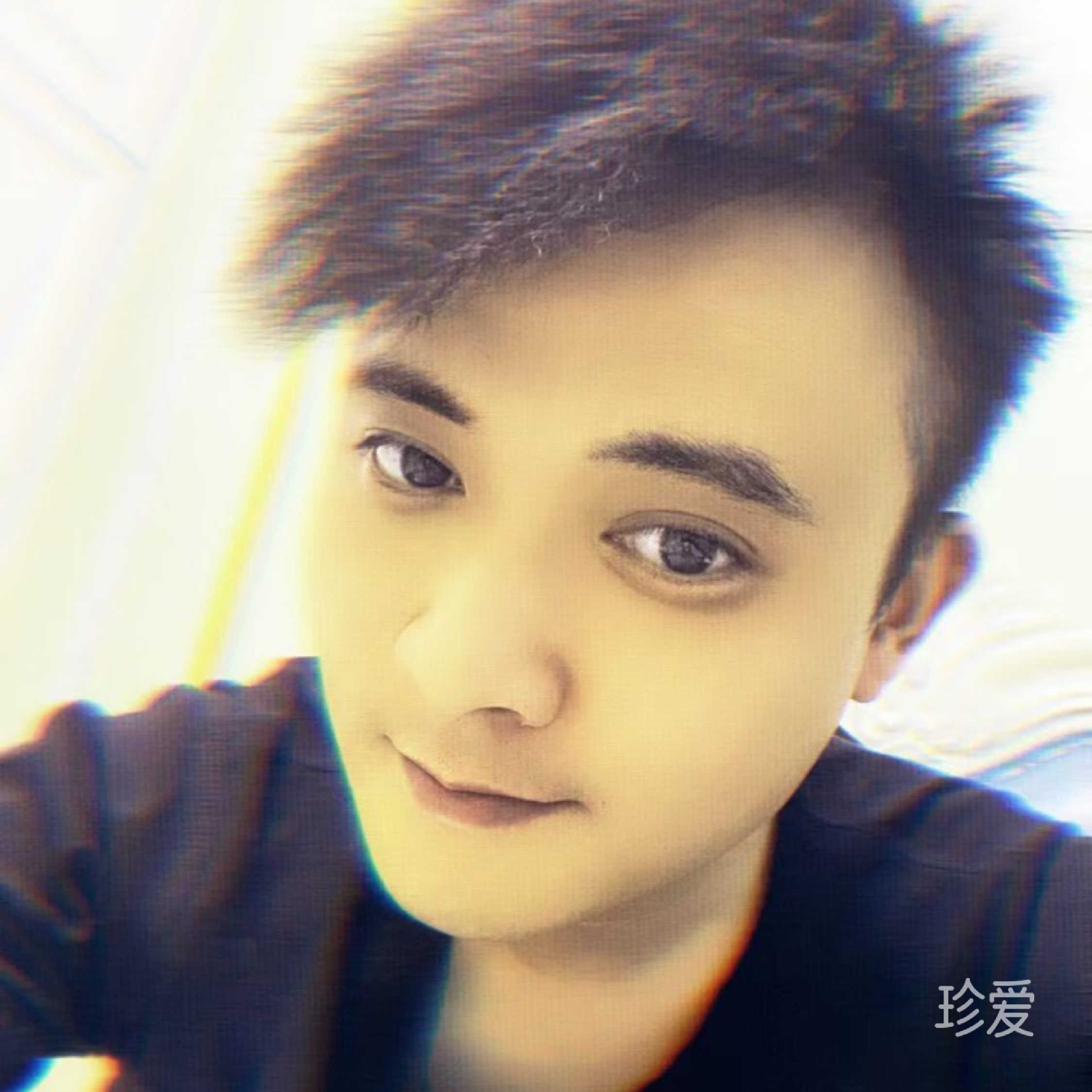 雨后的彩虹在绽放