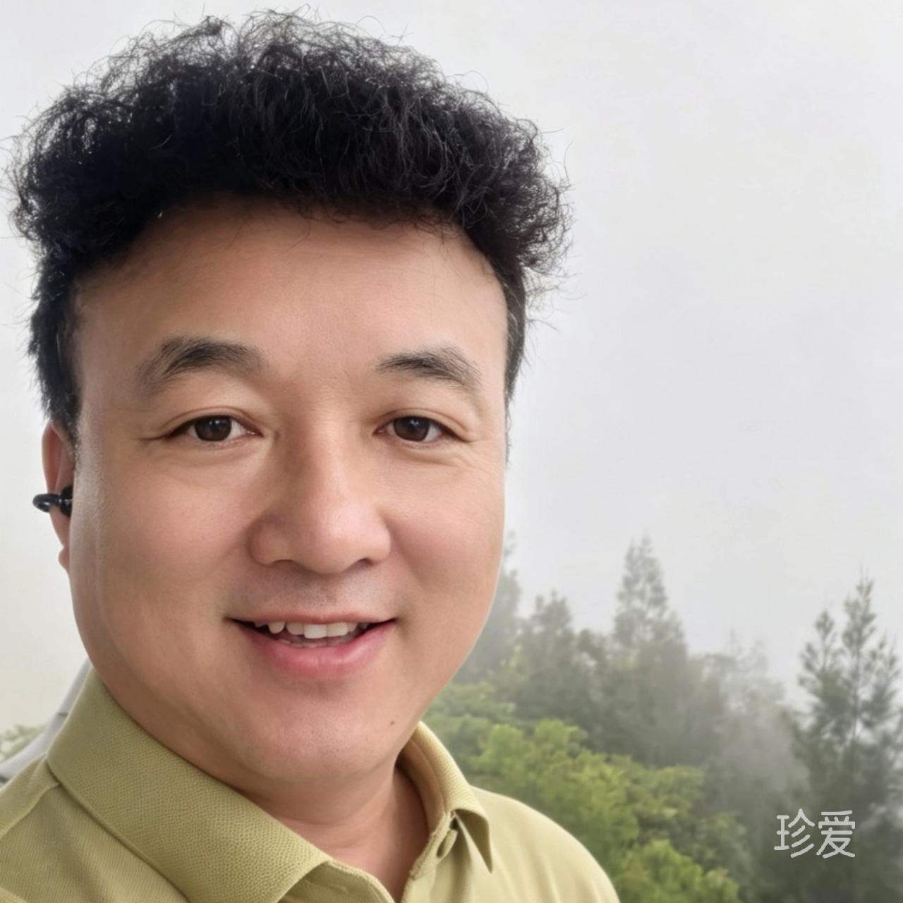 笑着走过