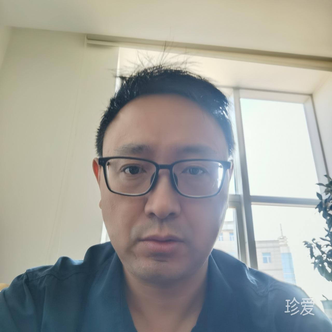 坐在四月看夕陽