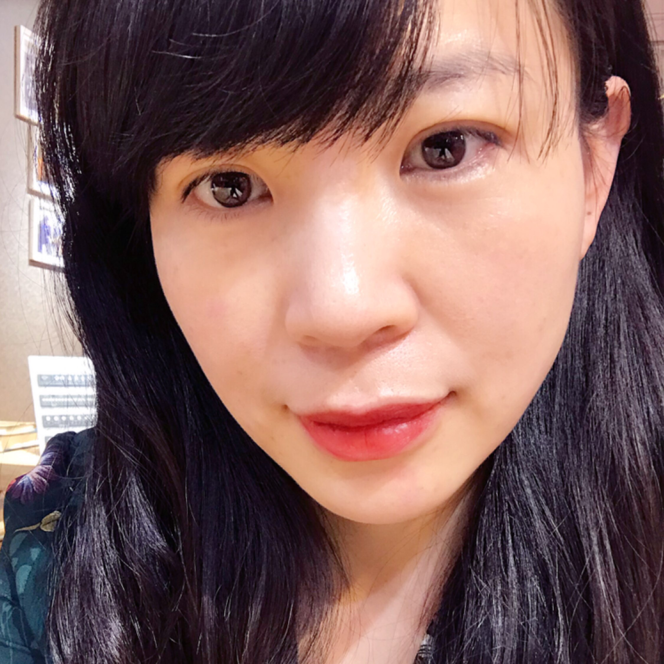 酒窝不明显