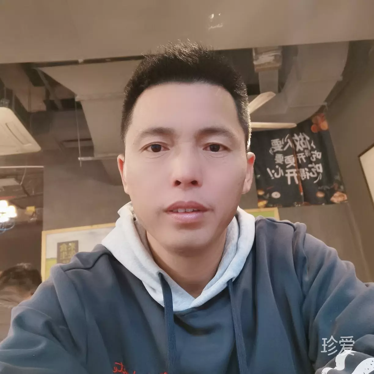 淡墨留白