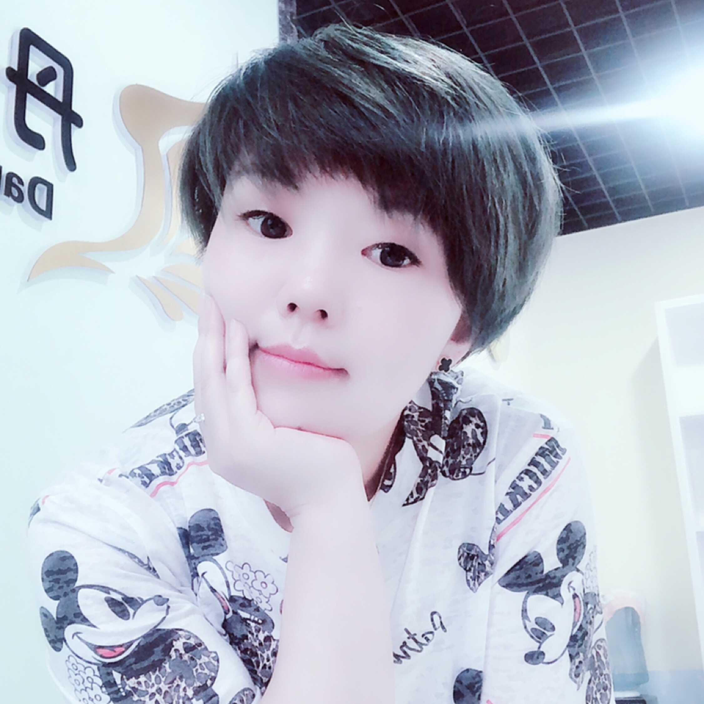 倔強(qiáng)的微笑