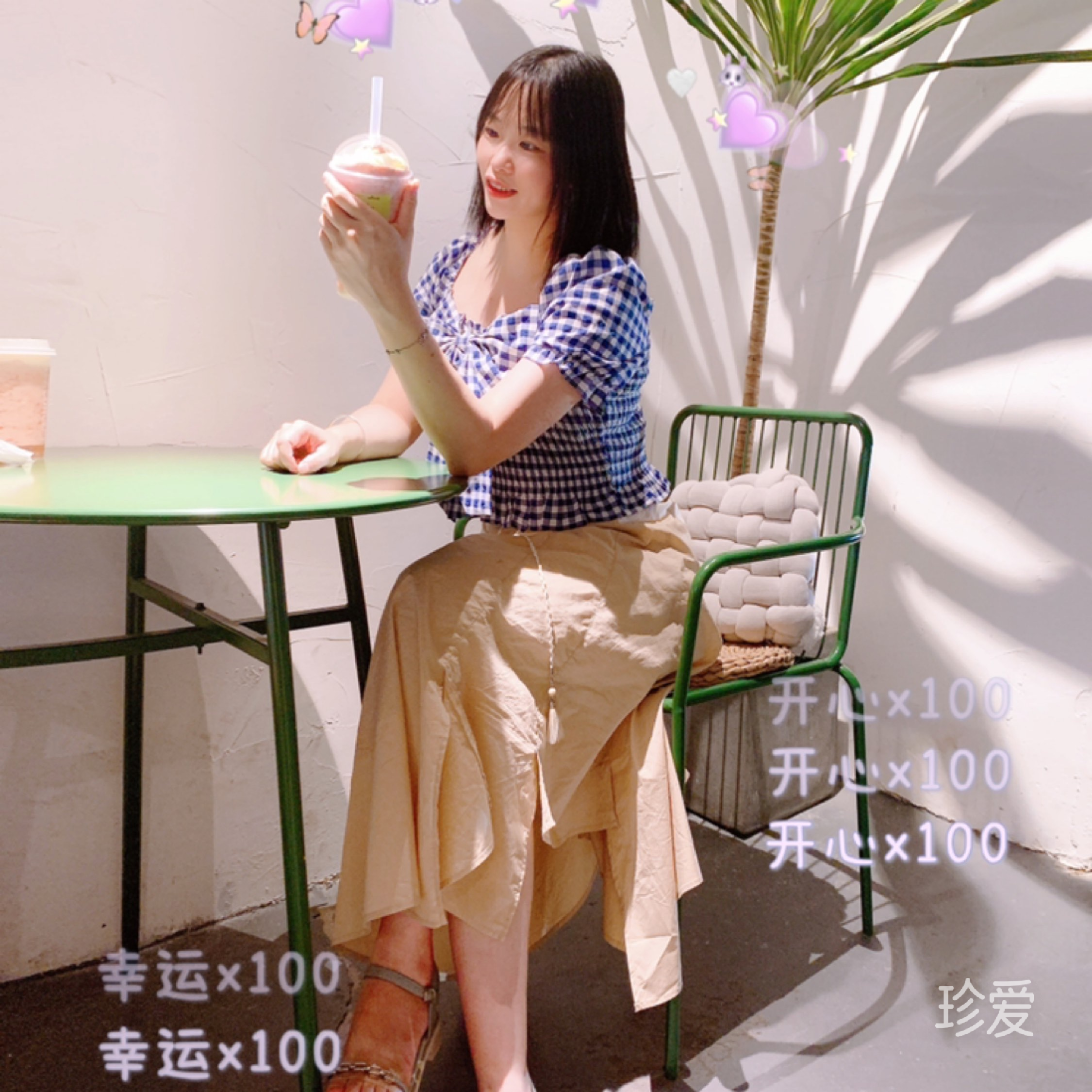 夜空上的流星雨