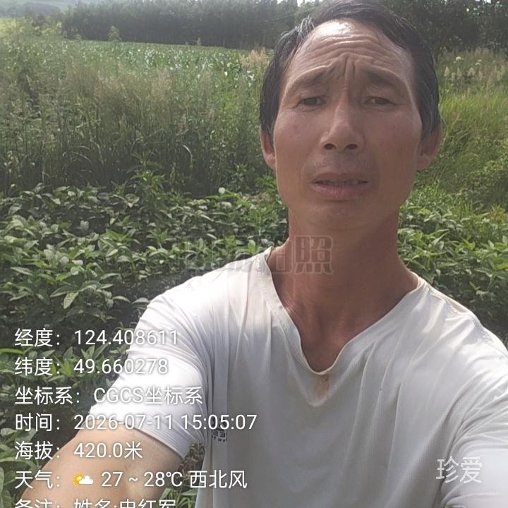 嘴角滑落一抹沧桑