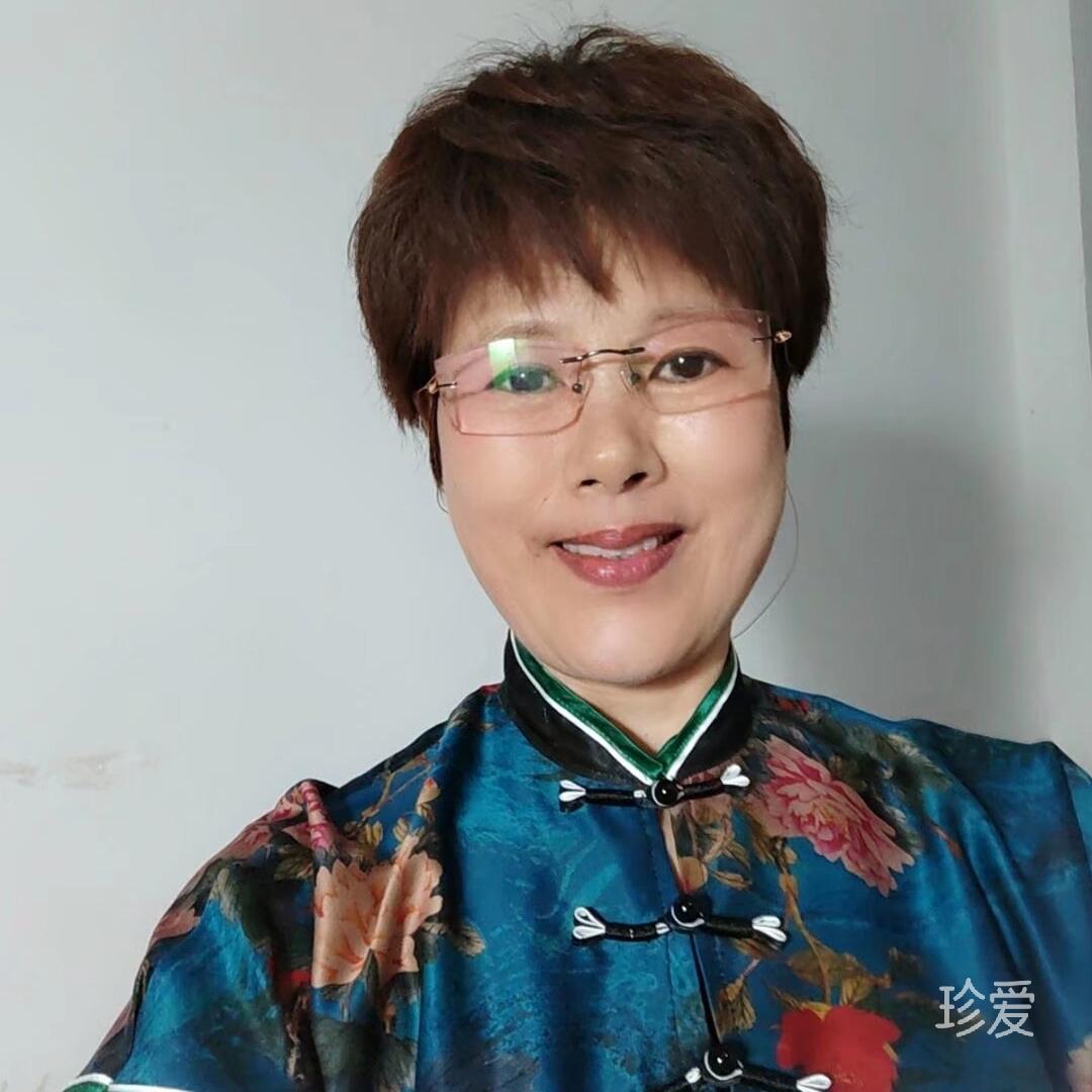 斜阳下微笑