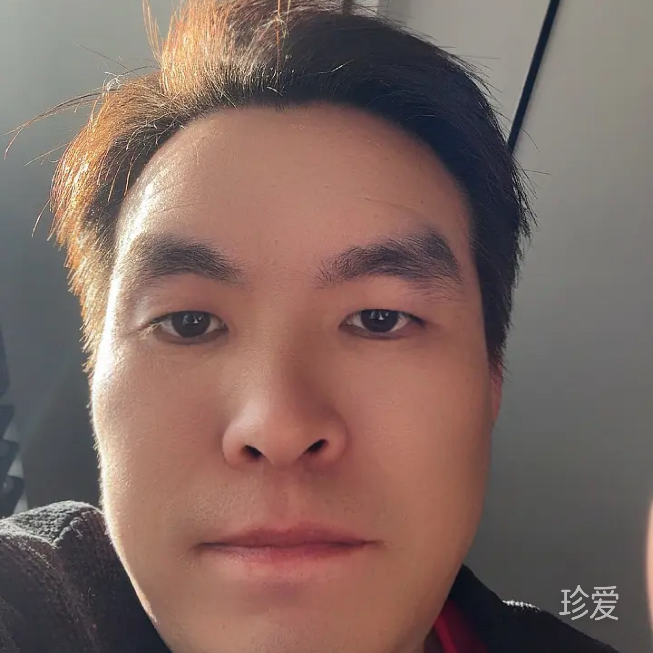 蓝色街灯