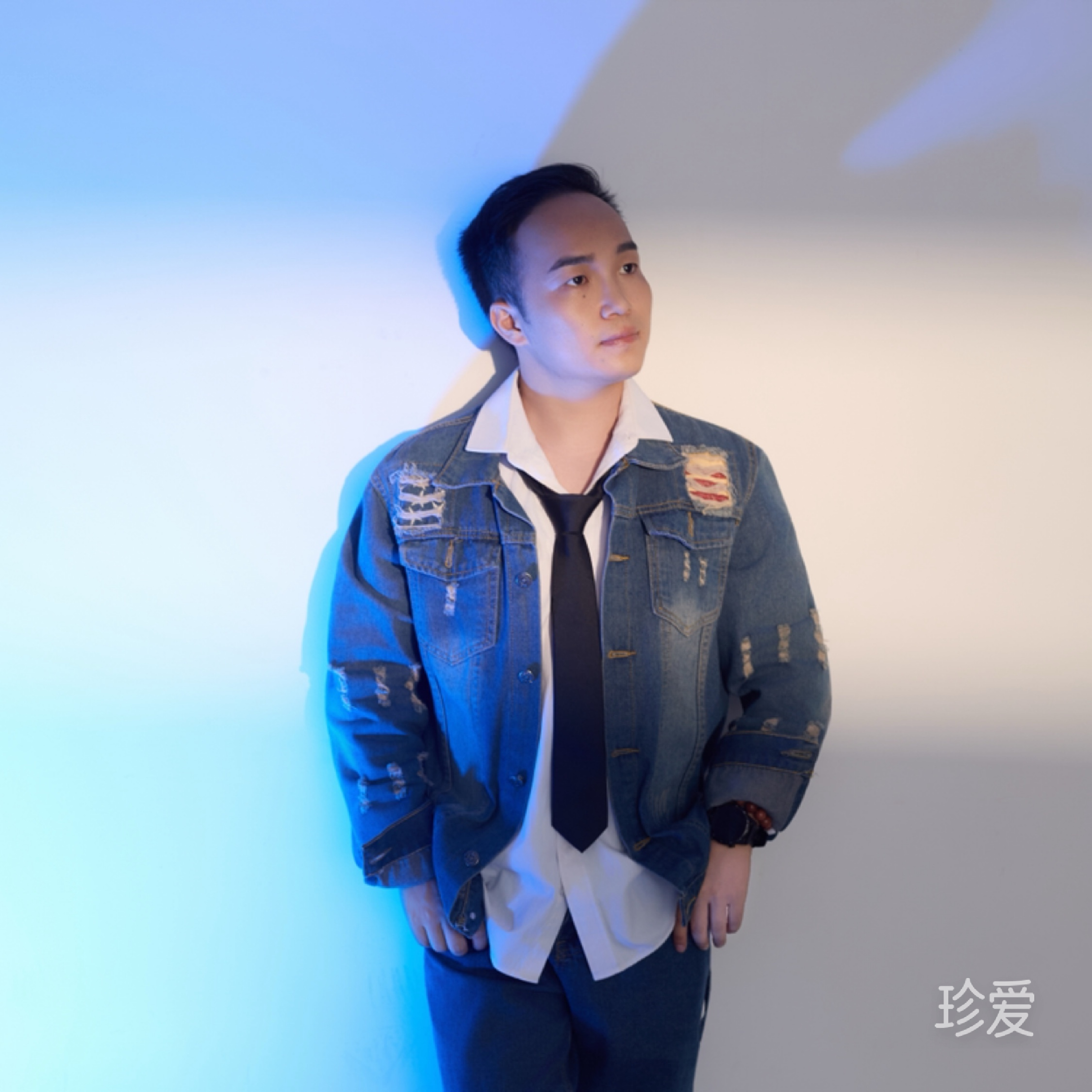 一只小牛仔