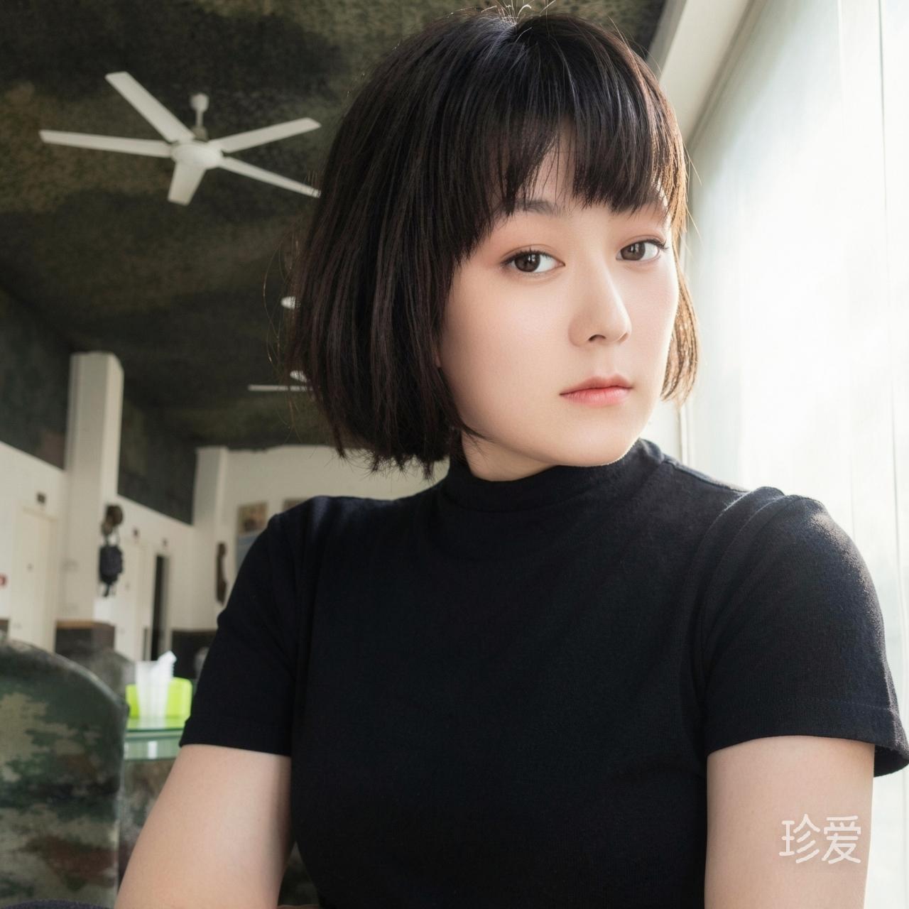 瞳孔渲染柔情