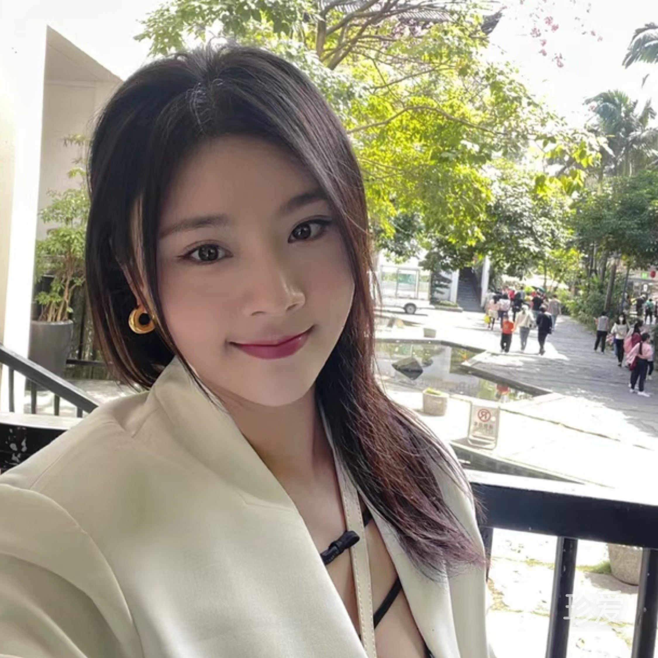 月光下的萤火虫