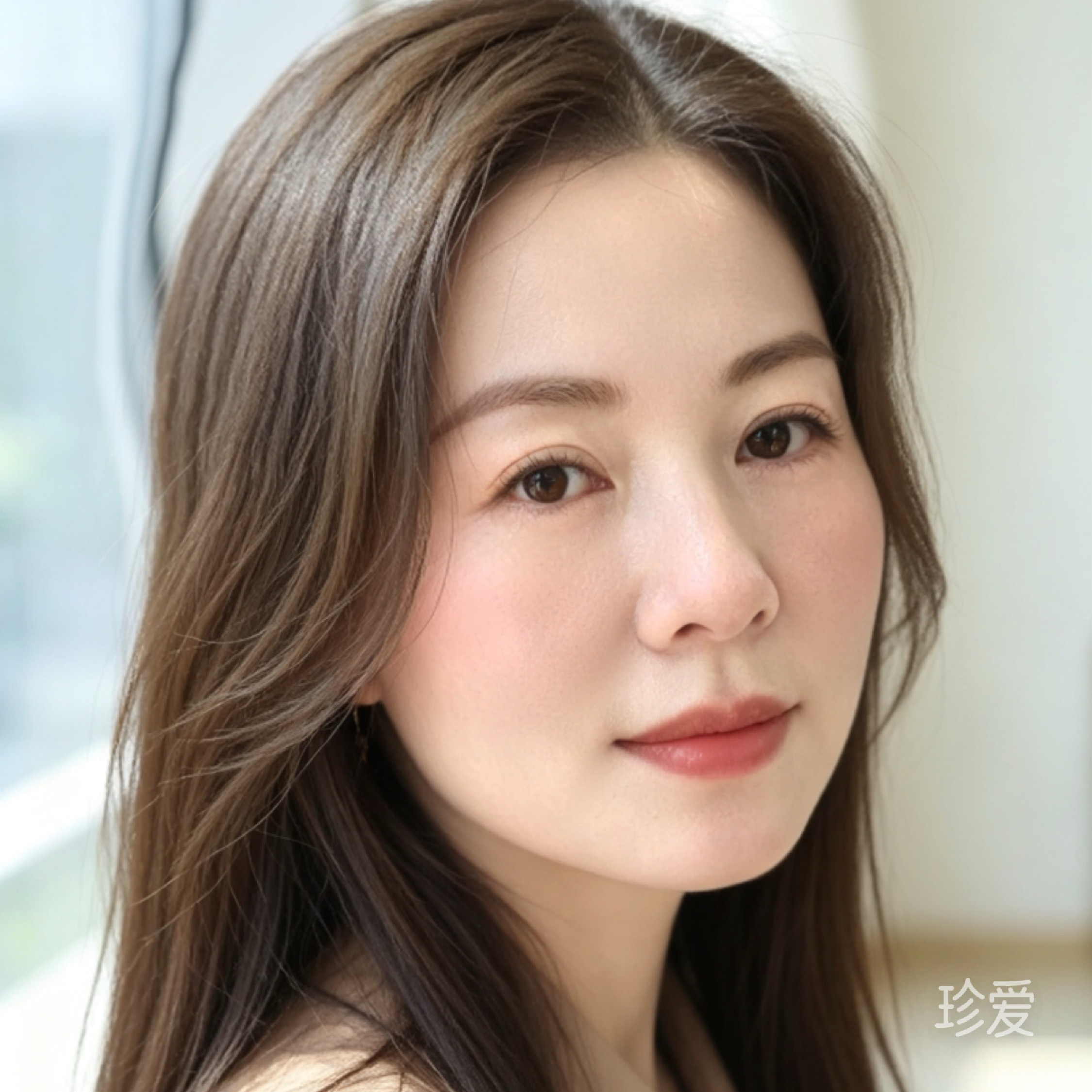 风中微笑